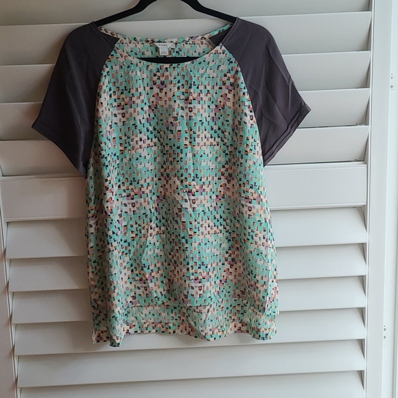 Fossil - Baseball Style Blouse - Picture 1 of 6